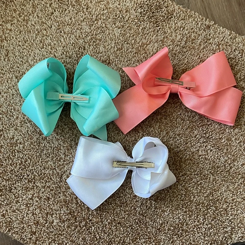 3 Girls Hair bows
